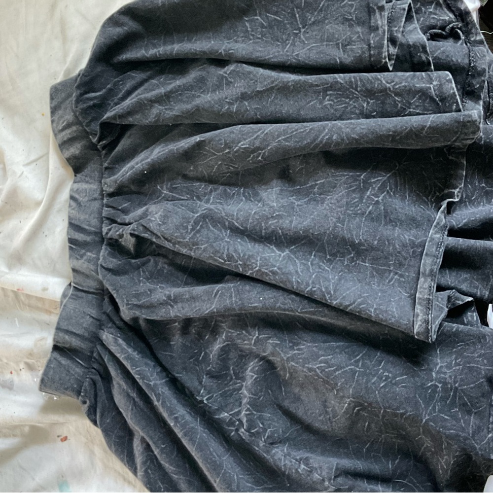 Denim style vintage skirt